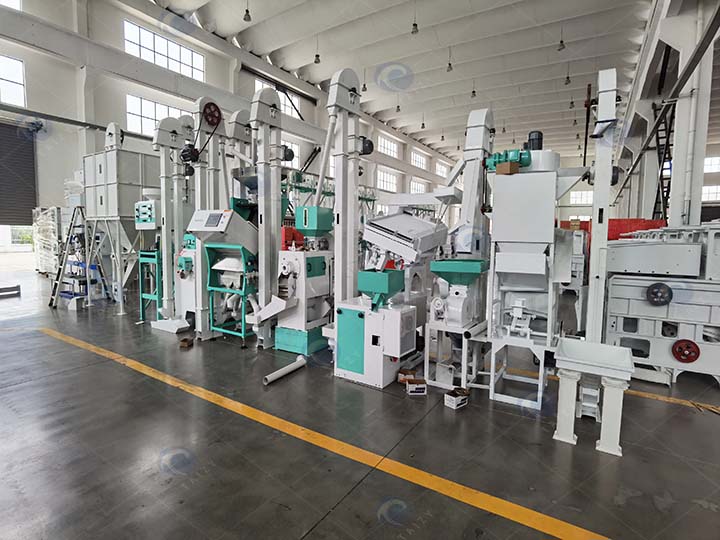 TAIZY rice mill plant factory