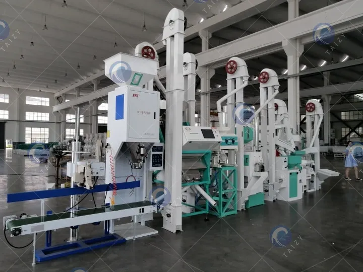 rice milling machine plant in stock