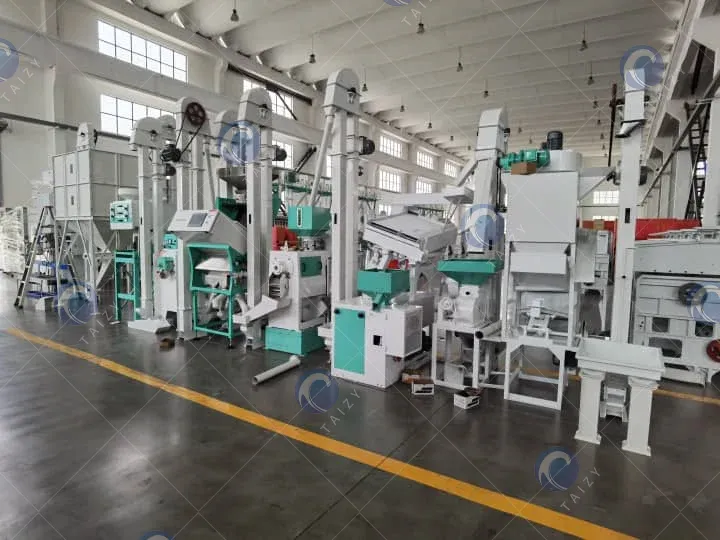 auto complete rice mill plant for sale