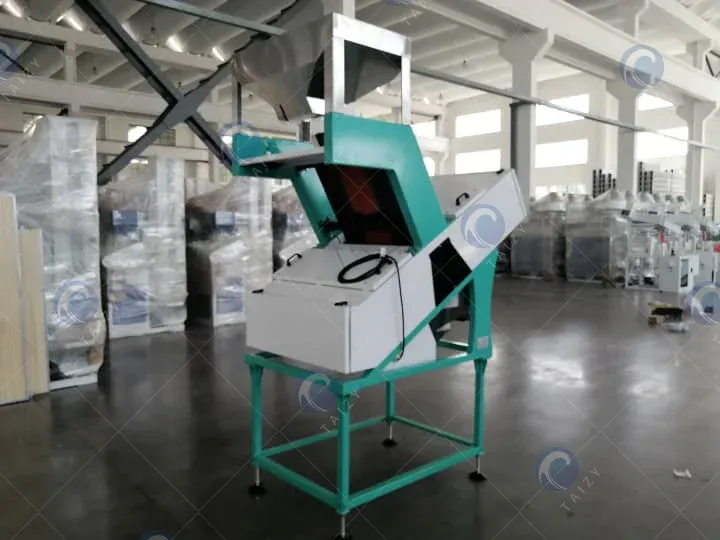 color sorter used in rice milling plant