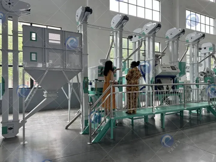detailed explanation about rice mill plant machinery
