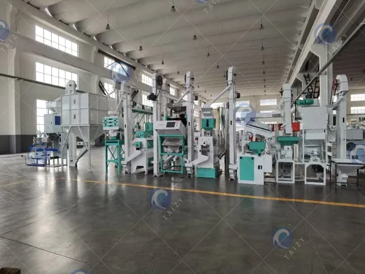 high standard small scale rice mill machine
