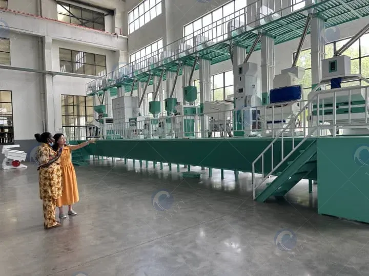 complete rice milling plant equipment
