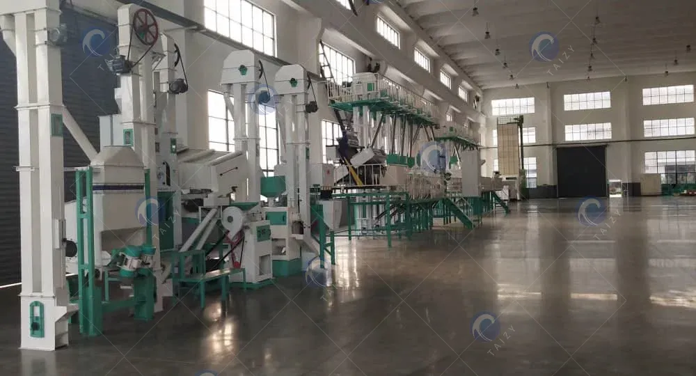 raw rice mill plant manufacturer