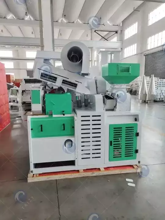 rice milling machine in package process