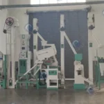 rice milling plant successfully assembled in factory